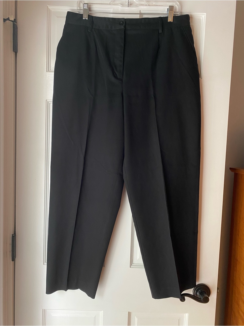 Talbots Womens Black Dress Pants, size 16 Petite